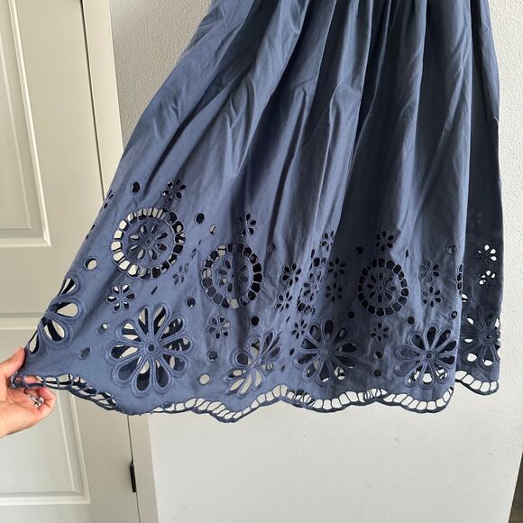 The Great. The Super Bloom Eyelet Skirt Size 1 New - Picture 3 of 6